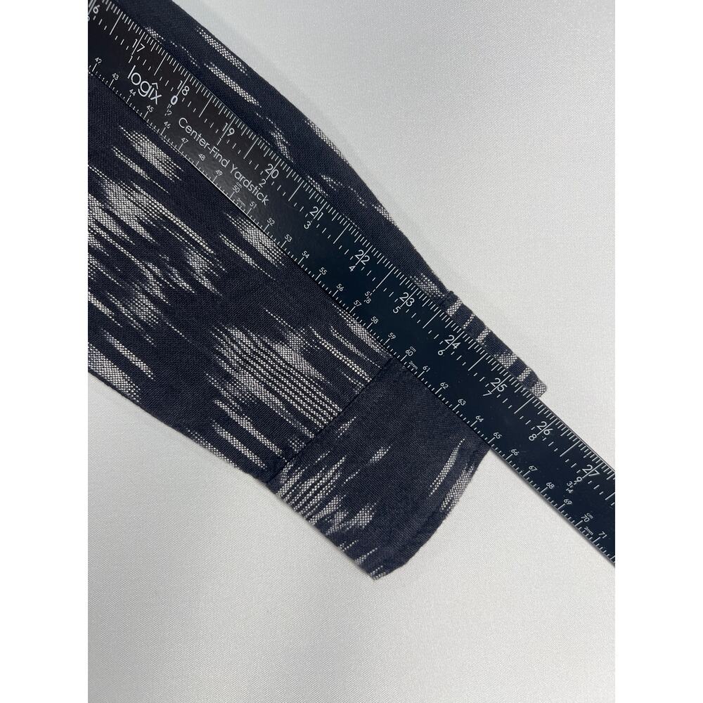 NWT Stussy Ethnic Woven Black Button Up L/S Shirt Size: S Dead Stock Retail $75. - Picture 6 of 10